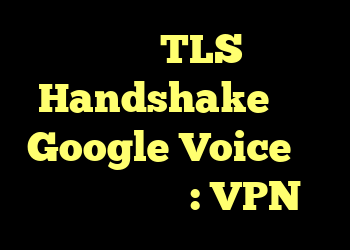 خطای TLS Handshake برای Google Voice اما هیچ چیز دیگری: VPN